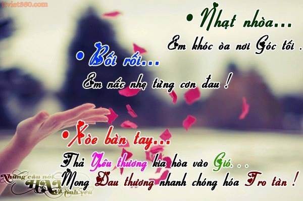 Những câu nói hay về tình yêu buồn tan vỡ đầy tâm trạng cảm động và ý nghĩa nhất - 6