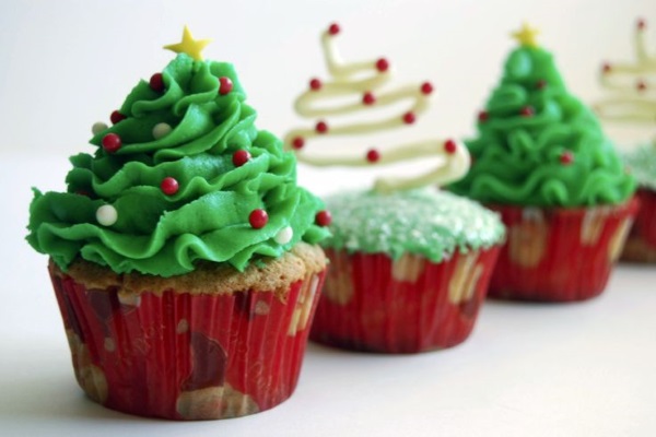Hình ảnh những chiếc bánh Cupcake đẹp và dễ thương cho giáng sinh -1