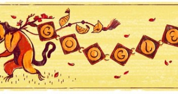 Tết nguyên đán 2016 google đã gởi lời chúc mừng năm mới đến toàn thể dân tộc Việt Nam qua Doodle hình con khỉ 2