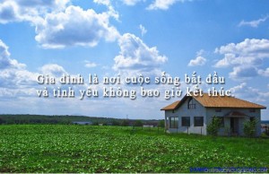 Những câu nói hay về gia đình hạnh phúc -1