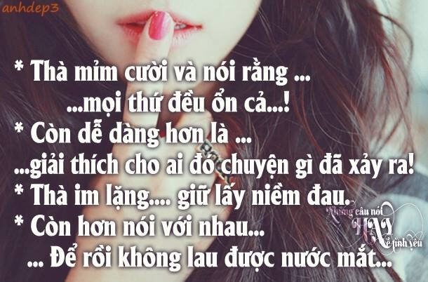 Những câu nói hay về tình yêu tâm sự buồn đầy cảm động -5