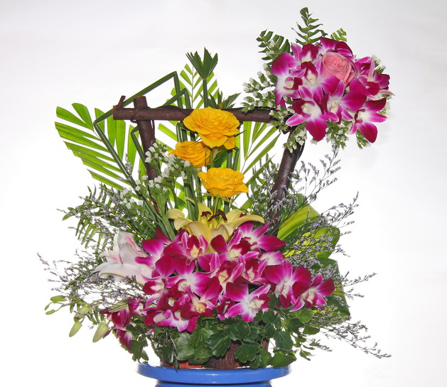Những lẵng hoa đẹp gửi đến thầy cô nhân ngày 20 - 11 -1