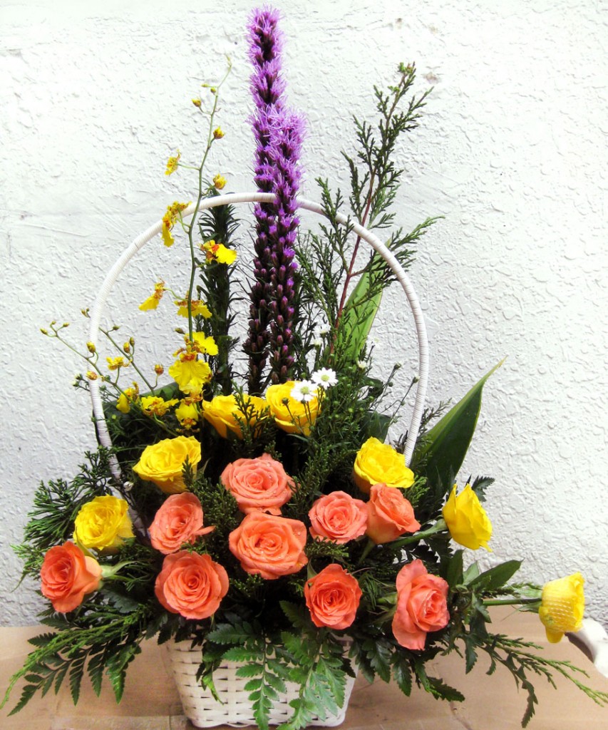 Những lẵng hoa đẹp gửi đến thầy cô nhân ngày 20 - 11 -4