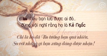 Tổng hợp những đoạn trích dẫn hay và độc đáo trong các tác phẩm văn học - điện ảnh hoặc của người nổi tiếng -5