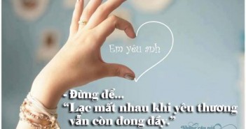 Danh ngôn bất hủ về tình yêu hay nhất bằng tiếng anh -1