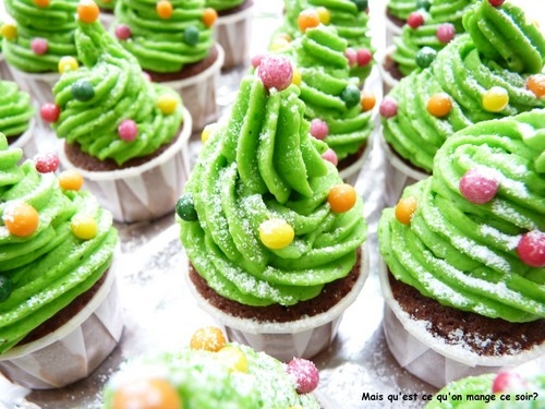 Hình ảnh những chiếc bánh Cupcake đẹp và dễ thương cho giáng sinh -10