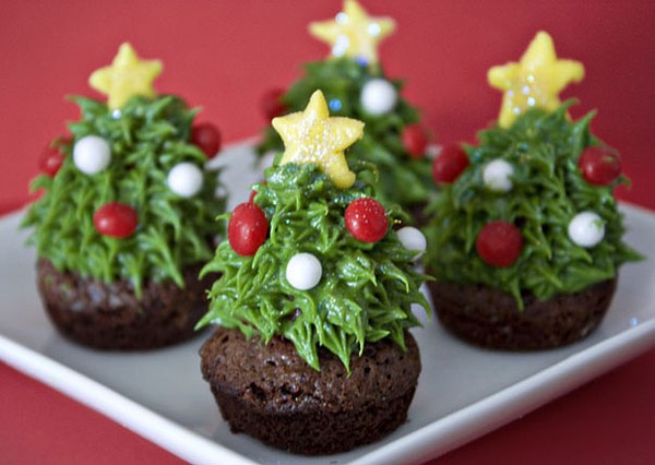 Hình ảnh những chiếc bánh Cupcake đẹp và dễ thương cho giáng sinh -14