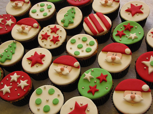 Hình ảnh những chiếc bánh Cupcake đẹp và dễ thương cho giáng sinh -3