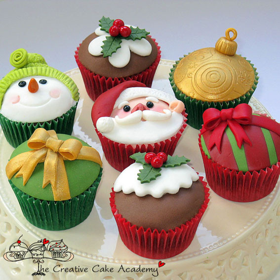 Hình ảnh những chiếc bánh Cupcake đẹp và dễ thương cho giáng sinh -6