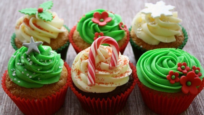 Hình ảnh những chiếc bánh Cupcake đẹp và dễ thương cho giáng sinh -7