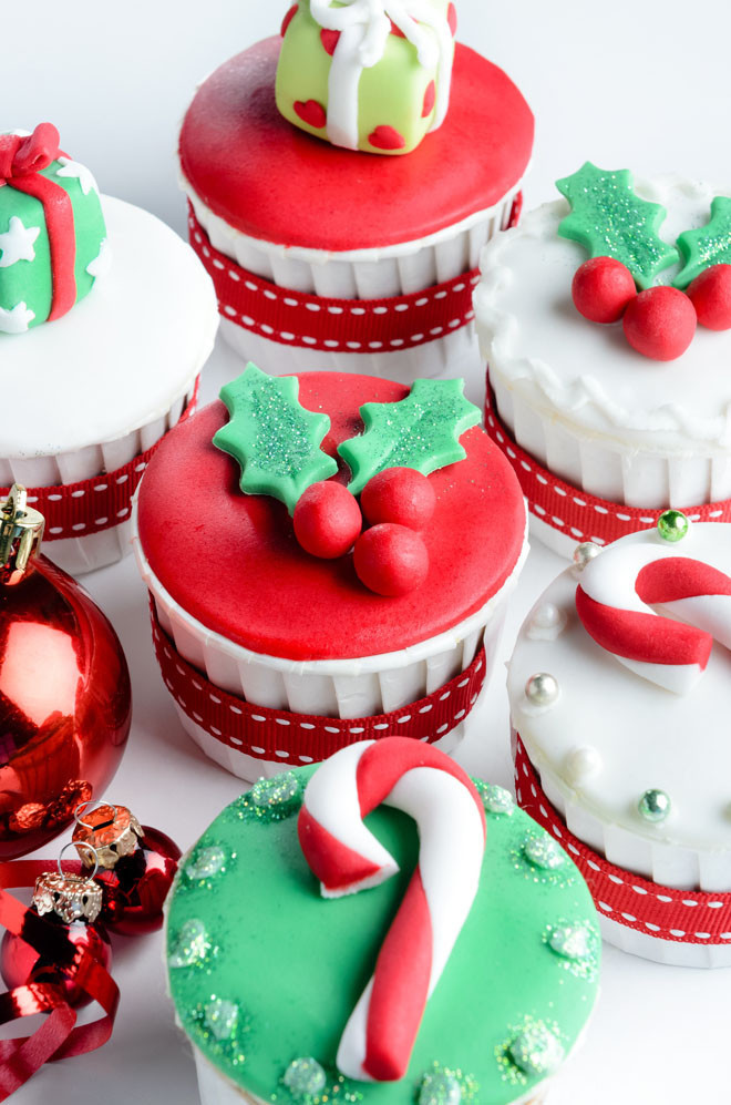 Hình ảnh những chiếc bánh Cupcake đẹp và dễ thương cho giáng sinh -8
