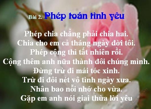 Tuyển tập những bài thơ tình lãng mạn và ngọt ngào nhất cưa đổ mọi trái tim -3