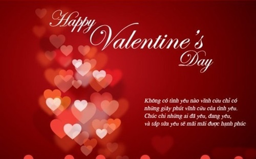 Lời chúc Valentine hay ngọt ngào cho người yêu vợ chồng 2