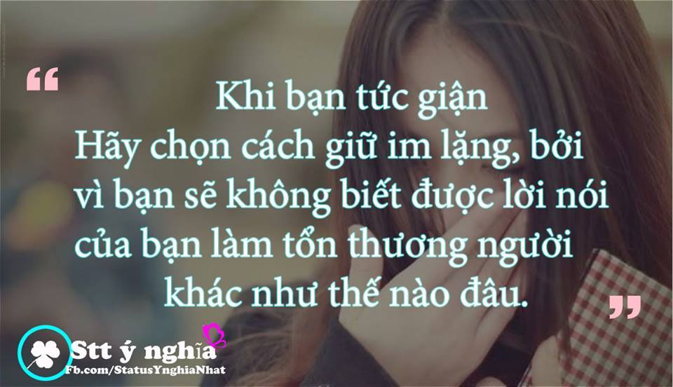 Những câu nói hay trong tình yêu và cuộc sống trên facebook -9