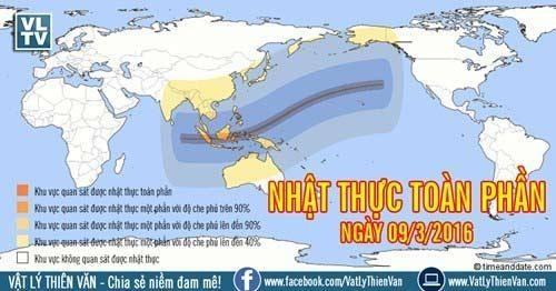 Nhật thực là gì - Nhật thực xảy ra khi nào - Nhật thực toàn phần 9/3/2016 ở Việt Nam 3